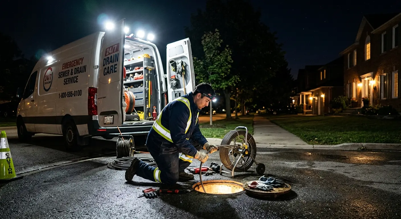 Sewer Line Repair in Little Falls, MN